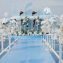 Wedding props iron screen Bohemia Phantom ornaments welcome area dessert table shaped Sun film decoration