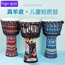 Cega African drum sheepskin tambourine children kindergarten beginner 8 10 inch folk drum professional percussion instrument