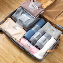 Stacking clothes wardrobe storage artifact finishing put sweater lazy storage artifact folding shirt self-adhesive roll strap