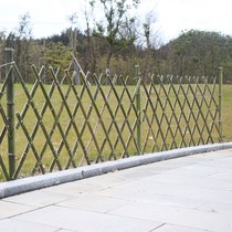 Anti-corrosion bamboo fence Outdoor gardening Bamboo fence Bamboo fence Courtyard yard vegetable garden garden Bamboo sheet Bamboo fence partition