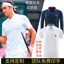 Customized quick-drying short-sleeved T-shirt tennis suit Jr. Nadal Federer polo Sports tennis shirt