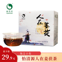 Yiqingyuan Anh black tea people in ginger tea black tea ginger tea Fu brick independent loose tea bag Black Tea Tea Tea