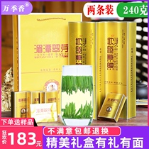 Guizhou Green Tea Meitan Cui Bud 2021 New Tea Bird Tongue Ming Qian Tea Cloud Tea Bulk gift box 240g