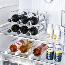 Wine shelf display rack Red wine and foreign wine cans rack can be stacked wine bottle storage rack