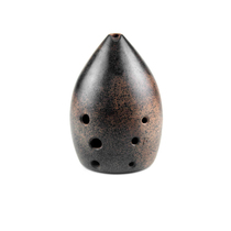Fengs Pottery Xun eight-hole single chamber beginner smoked fine pear-shaped Xun Professional performance-grade ethnic musical instrument