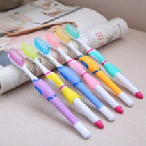 8 filament adult soft hair toothbrush tongue coating cleaning couples family outfit