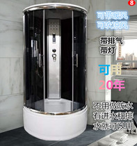 Integral shower room bathroom partition integrated bath room tempered glass room steam bath room household round bathroom