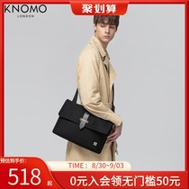 KNOMO shoulder bag Shoulder Bag Mens tide 2021 new fashion work class commuter bag large capacity canvas bag