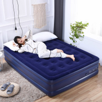 Shusqi inflatable bed double household single double mattress folding travel thickened outdoor portable air cushion bed