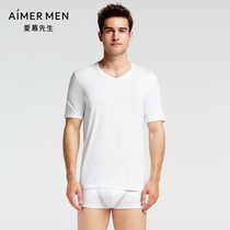 Mr. Aimer 20SSS50S Modal Mens Two Piece Spring Summer Short Sleeves NS12D231