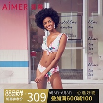 aimer adores the old-time mood deep V short doppelganger swimsuit AM672581