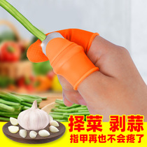Vegetable picking artifact thumb knife picking pepper special artifact Finger Set