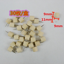 Creative Woody Log Stud Cylindrical nail cylindrical cork photo Wall nail artificial nail Merit nail 30 pieces