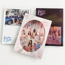 Spot TWICE mini album Taste of Love Mini 10 CD photo album official receipt