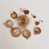 Stainless steel vortex spring spring multi-specification reset spring electronics industry toy industry available