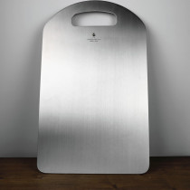 Small monster 304 stainless steel cutting board sanitary mold cutting board knife board rolling panel cutting board kitchen thickened household