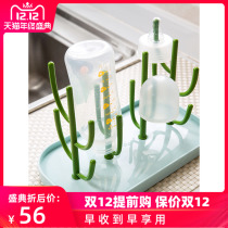 Baby tree bottle drying rack drying rack drain rack dust drying bottle rack drying cup holder drain