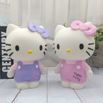 Creative gown gift cat KT piggy bank cartoon anti-drop piggy bank girl childrens birthday gift to send girlfriends