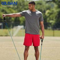  GILDAN GILDAN 4BI00 sports fitness quick-drying clothes mens marathon running breathable perspiration round neck T-shirt
