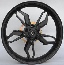 Horizon big sports car wheels Horizon third generation 17-inch steel rims Red rabbit horse street fire motorcycle rims