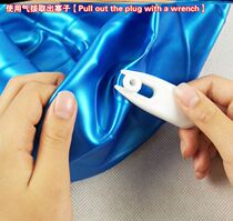 Yoga ball Plug Air plug horn ball stomata fitness ball Pilates jumping horse yoga ball plug plug Special