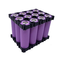 Battery pack holder 21700 fixed bracket 3 * 4 Spliced plastic frame 4 * 5 Composition housing Inner hole 21 2MM