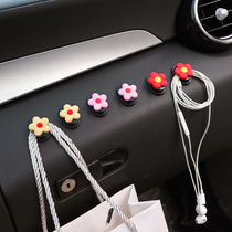 Car with adhesive hook paste front rear creative cartoon cute car multifunctional rear seat backrest small adhesive hook