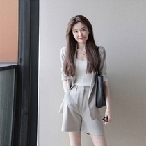 Popular this year ~ SNICYKER summer cool style womens small fragrance short sleeve socialite suit two-piece suit