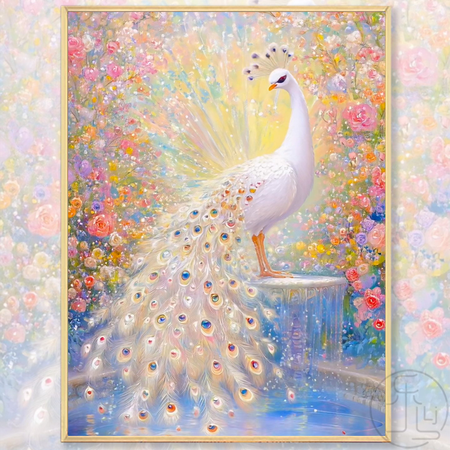 孔雀　宝石画 孔雀钻石画-孔雀钻石画促销价格、孔雀钻石画品牌- 淘宝