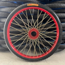 Bucket wheel trolley dump truck plate car tire 26x21 2 construction site force car shelf car labor car sanitation car