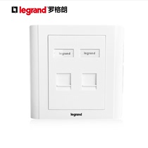 TCL Legrand single and double Port Panel Network Module Panel RJ11 telephone panel 86 blank panel
