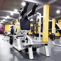 Large gym commercial hack squat V-shaped squat hip machine hummer hip and leg special training equipment