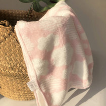 Japanese printed towel wash face super absorbent quick-drying sports couple wipe hair hair towel beauty salon baby
