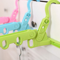 Travel Portable Toiletries Items Suit Foldable Cool Hanger Multifunction Tourism Students Dry Hanging Clothes Hangers