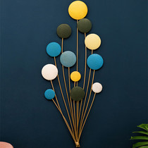 Nordic wall decoration porch color balloon pendant creative living room bedroom sofa TV background Wall Wall wall hanging