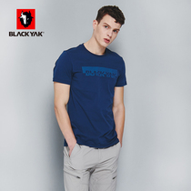 BLACKYAK summer cool stretch round neck T-shirt mens outdoor sports short-sleeved top SCM049