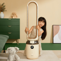 South Korea Daewoo Leaf Fan Home Low Noise No Fan Leaf Floor Circulation Air Purification Official Flagship Store
