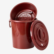 Tea bucket household small filter tea barrel tea residue bucket garbage wastewater bucket kung fu tea set accessories tea table storage bucket