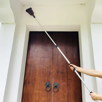 Ceiling broom telescopic rod cleaning spider web cleaning artifact extended sweep house top sweep ash sweep dust duster