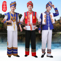 New Zhuang March 3 dance clothing ethnic minority Miao costume ethnic wind cucurbit performance costume male