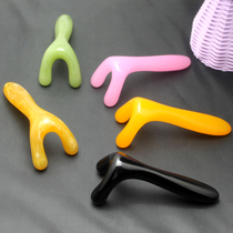 Office massage artifact Nose scraping device Manual cervical spine Neck arms and legs acupuncture points pull tendons stick Muscle relaxation