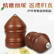 Bakelite adult middle-aged and elderly children student fitness gyro set wooden gyro big gyro Ice Monkey old cow whip