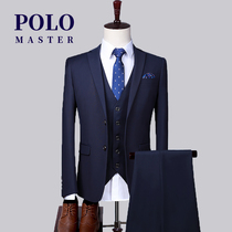 American Paul POLO suit suit Mens suit Business suit Slim fit Wedding groom dress Best man Casual