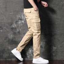MOSTARSEA universal all-in-one pants recommended ~ simple style overalls mens straight multi-pocket casual pants