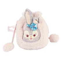 Star Dailu bucket bag large capacity mobile phone diagonal bag plush ladies hand bag Stella rabbit bag