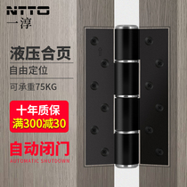 Yichun invisible door hinge automatic closing door closer hydraulic buffer damping spring hinge hidden door self closing hinge