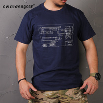 Emerson Emersongear military fans T-shirt men outdoor short sleeve tactical T-shirt military culture tactics T-shirt