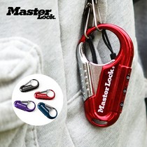 masterlock United States Mast Code Lock Baggage Baggage Anti-theft Mini Lock Hook Security Buckle