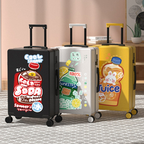 Suitcase Female Japanese suitcase Male universal wheel trolley case 28 password suitcase Small 20 inch 24 students