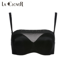 LACLOVER Langkavin White Lovers Series Simple Glossy Diamond Decoration Half Cup 1 2 Thin Cup Chest LC15DN1